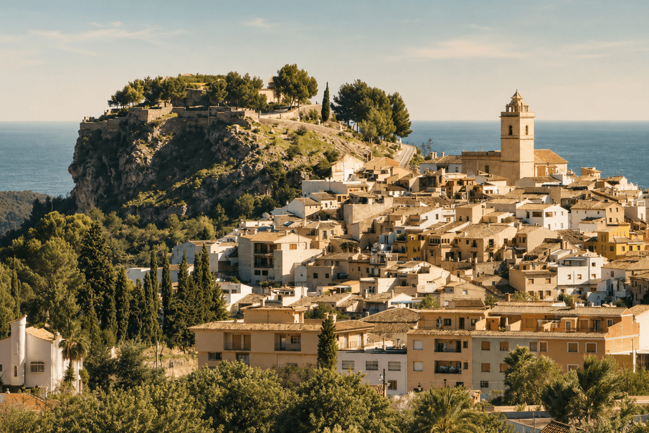 Contemporary properties for sale in Polop, Costa Blanca