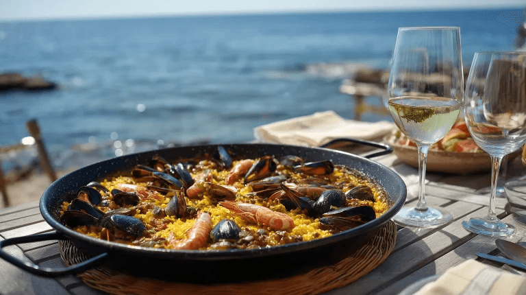 Mediterranean gastronomy and seaside dining experience in Costa Blanca North