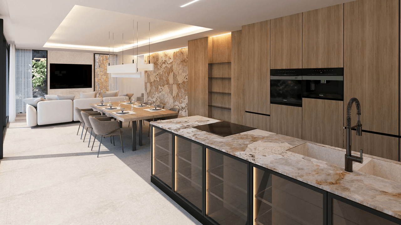 Frontline Golf Villa in Altea la Vella with Exclusive Privacy and Open Views