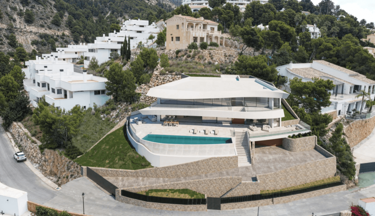 Ultra-Modern Luxury Villa with Panoramic Sea Views for Sale in Altea