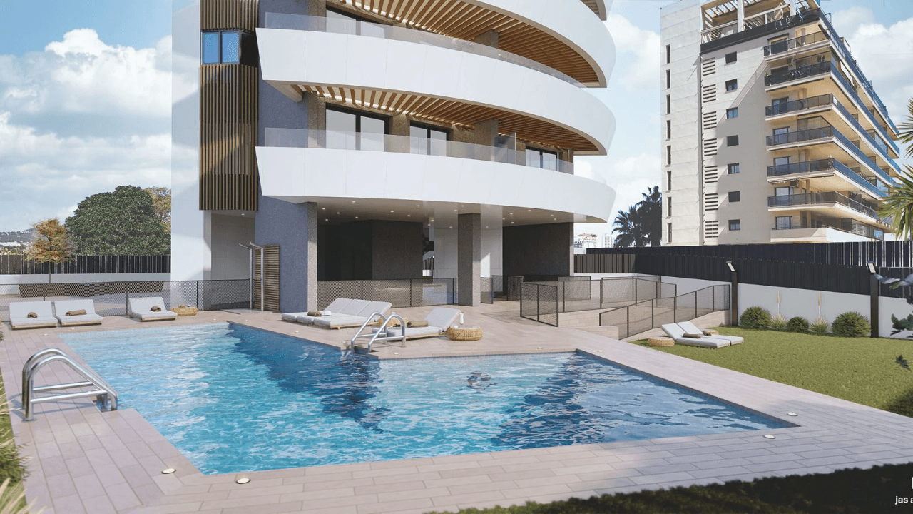 Modern 3 Bedroom Apartments for Sale in Calpe With Sea Views