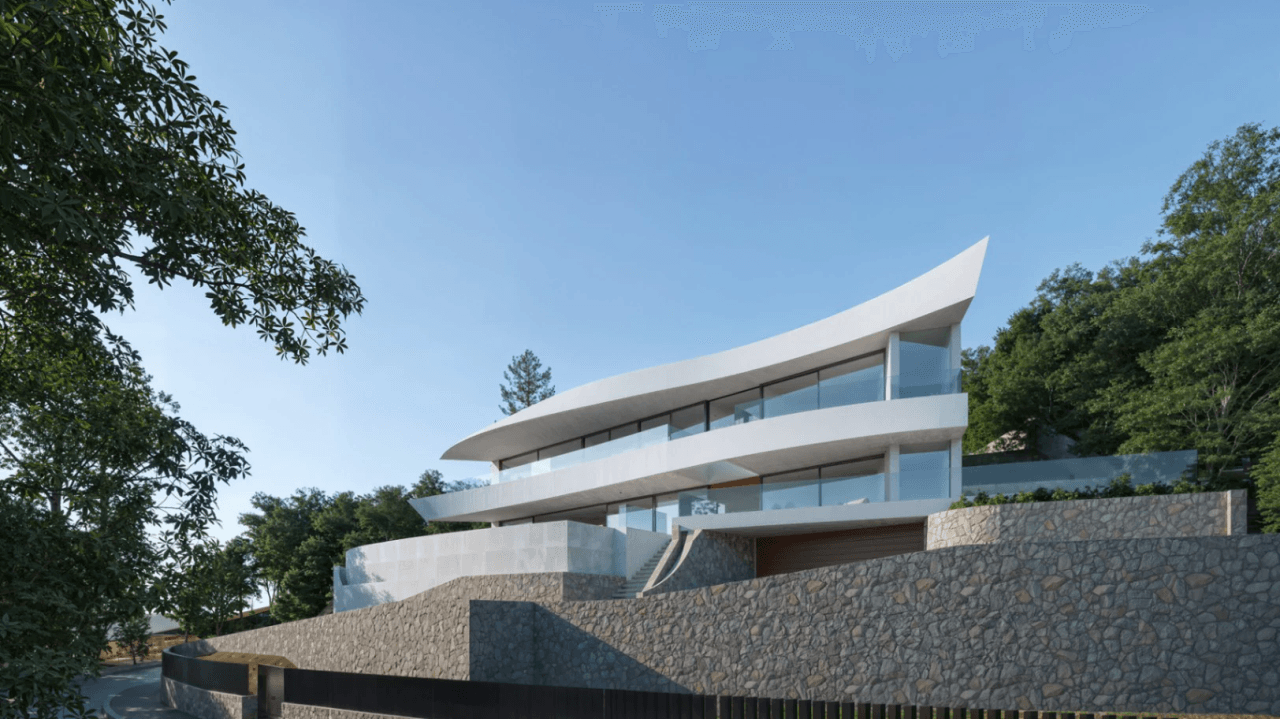 Ultra-Modern Luxury Villa with Panoramic Sea Views for Sale in Altea
