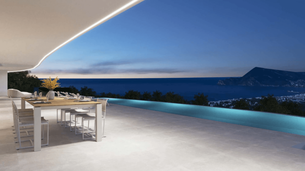 Ultra-Modern Luxury Villa with Panoramic Sea Views for Sale in Altea