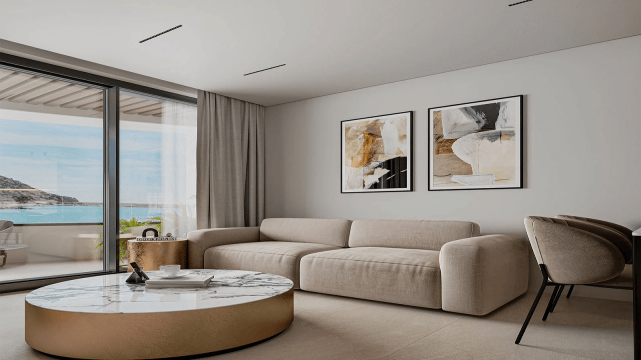 Modern 3 Bedroom Apartments for Sale in Calpe With Sea Views