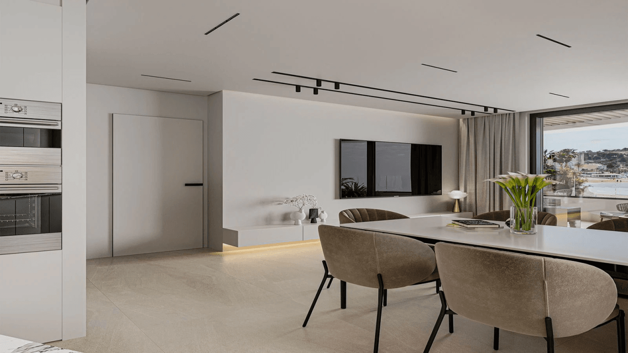 Modern 3 Bedroom Apartments for Sale in Calpe With Sea Views