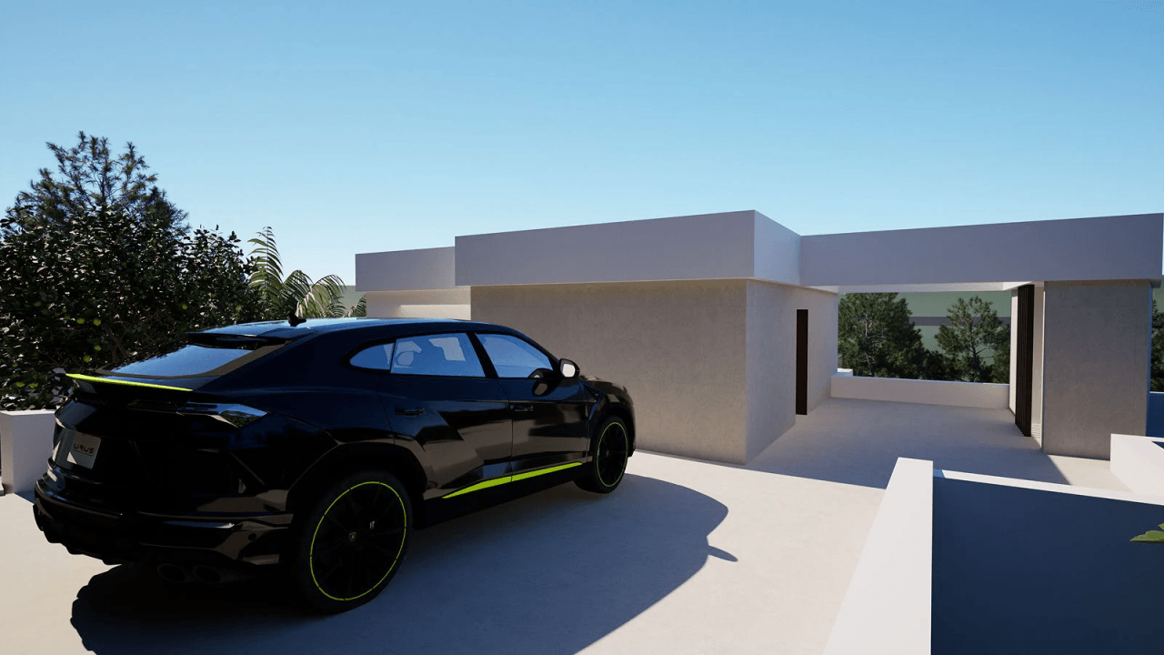 Frontline Golf Villa in Altea la Vella with Exclusive Privacy and Open Views