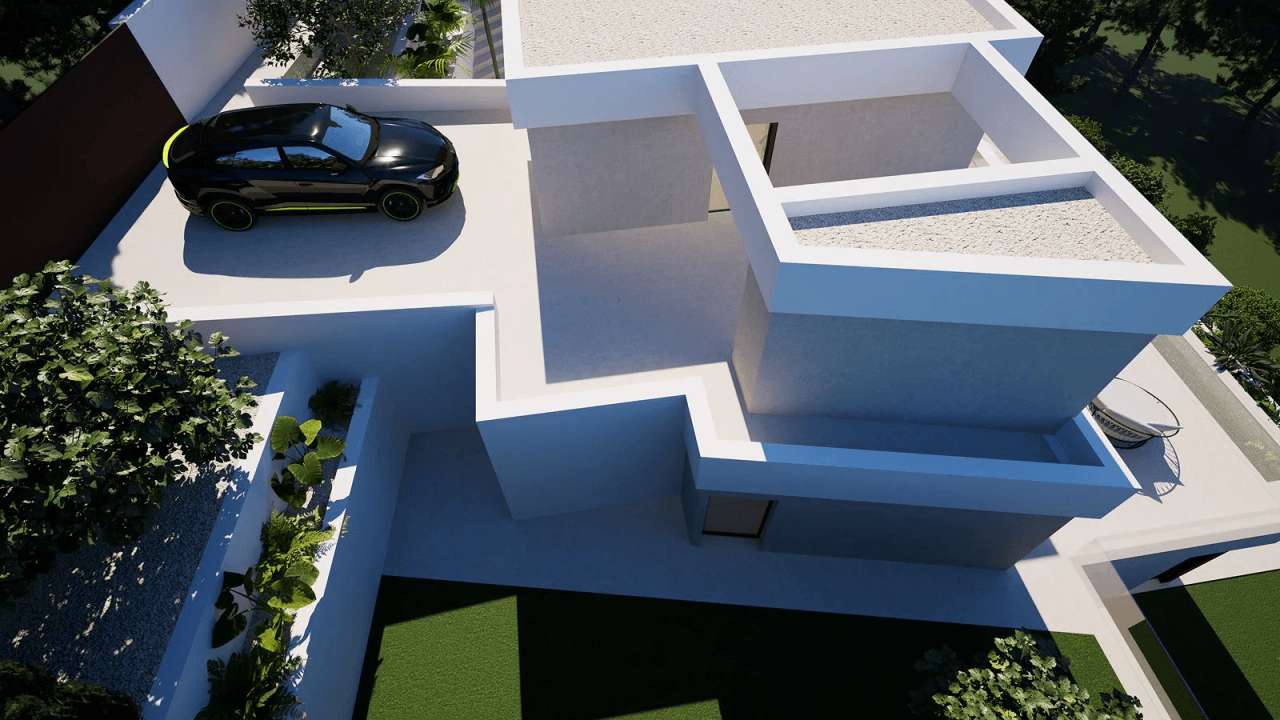 Frontline Golf Villa in Altea la Vella with Exclusive Privacy and Open Views