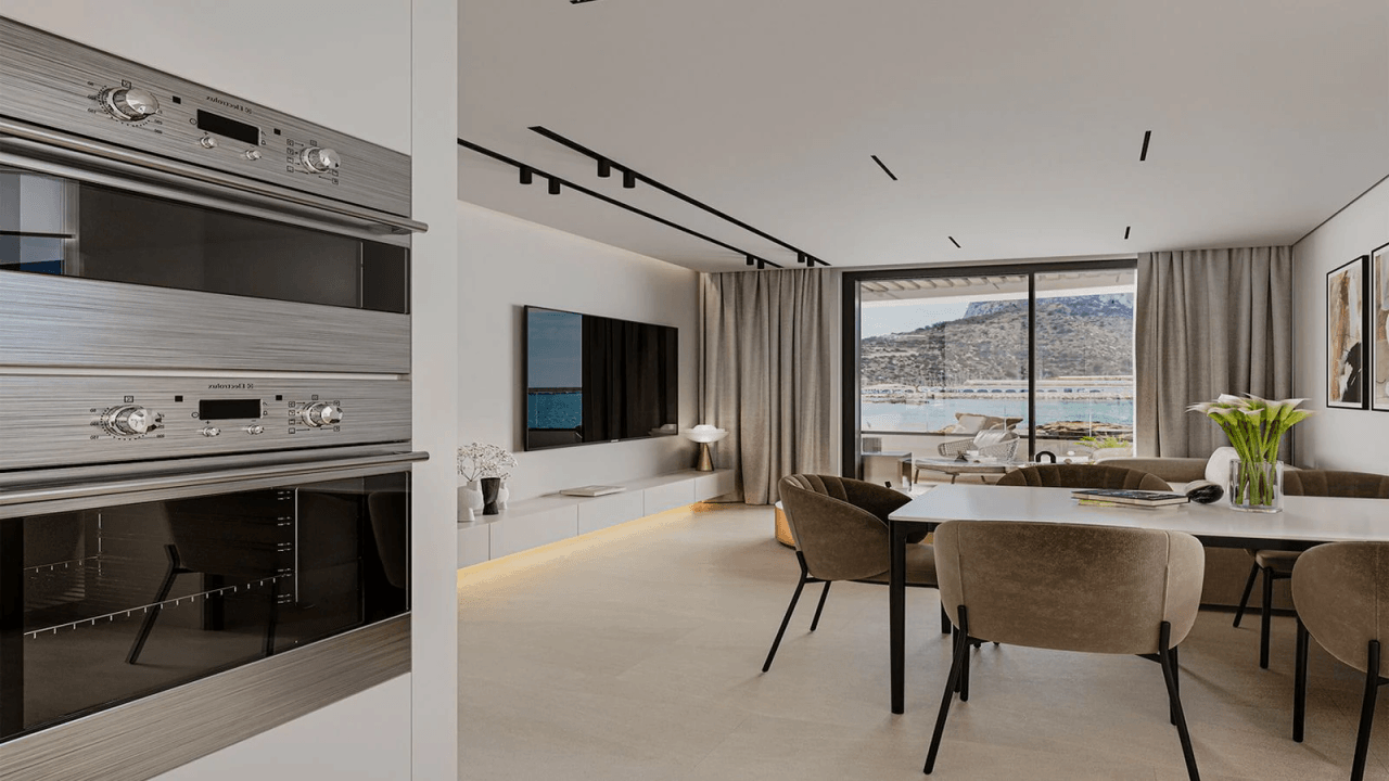 Modern 3 Bedroom Apartments for Sale in Calpe With Sea Views