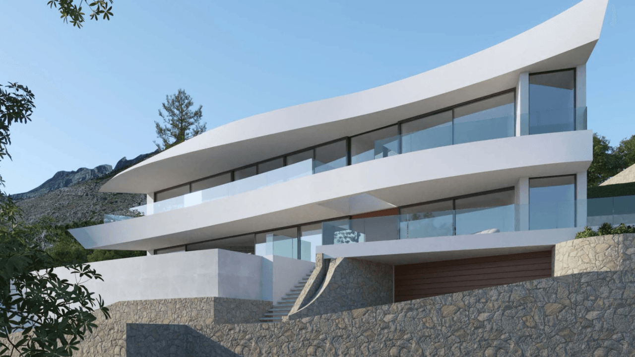 Ultra-Modern Luxury Villa with Panoramic Sea Views for Sale in Altea