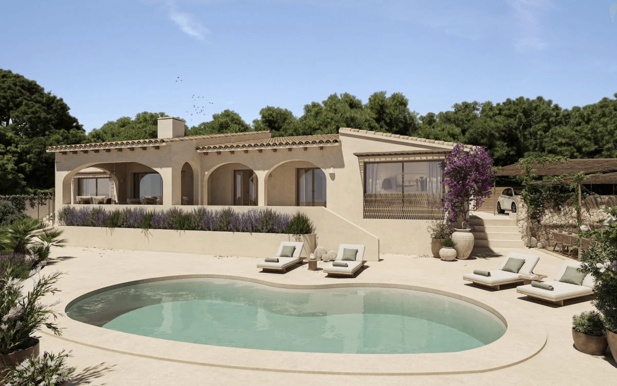 Villa for sale in Benissa