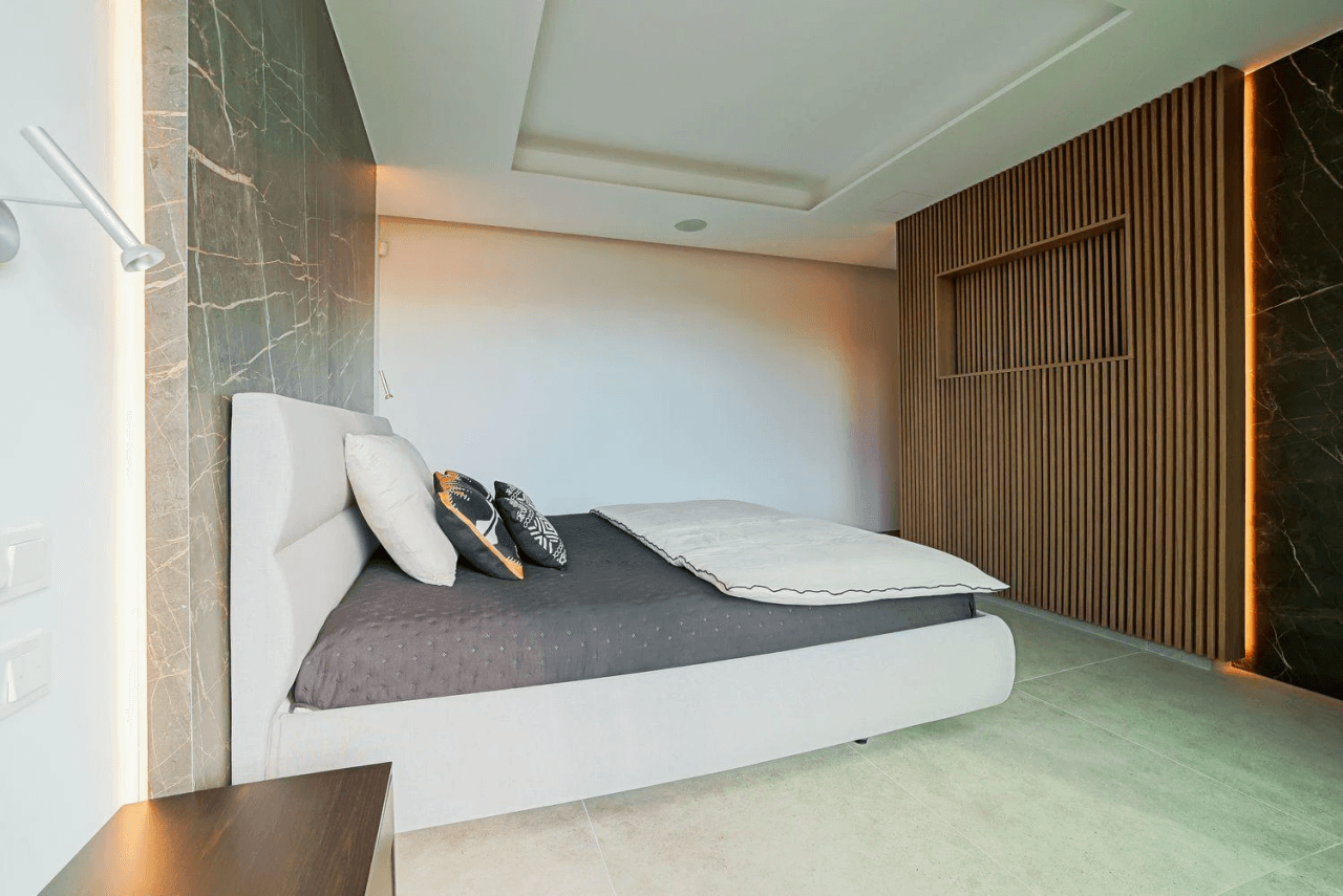 Impressive luxury villa in a minimalist style that combines luxury and comfort.