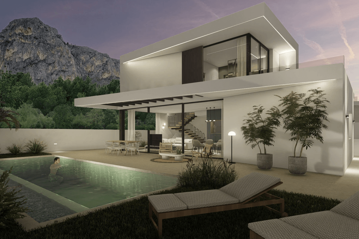 Villa for sale in Polop