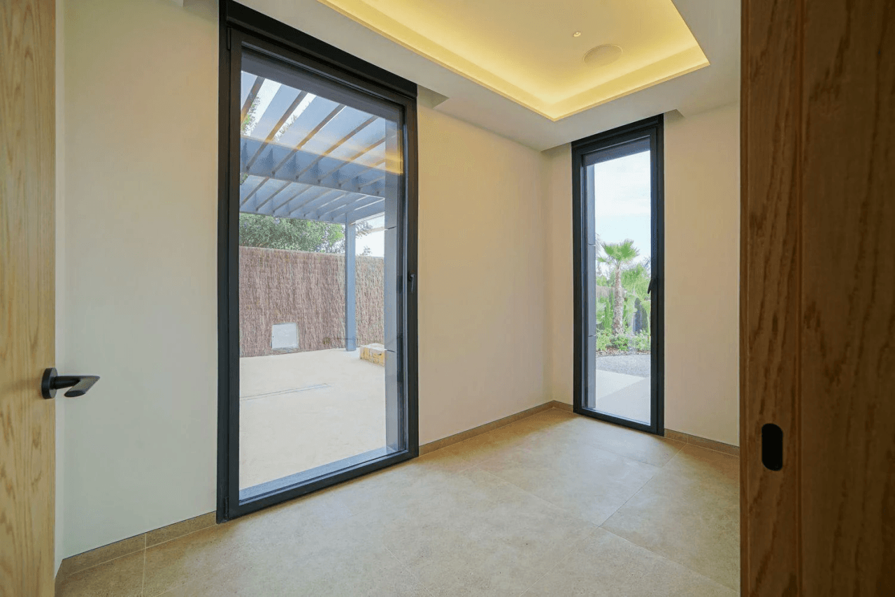 Impressive luxury villa in a minimalist style that combines luxury and comfort.