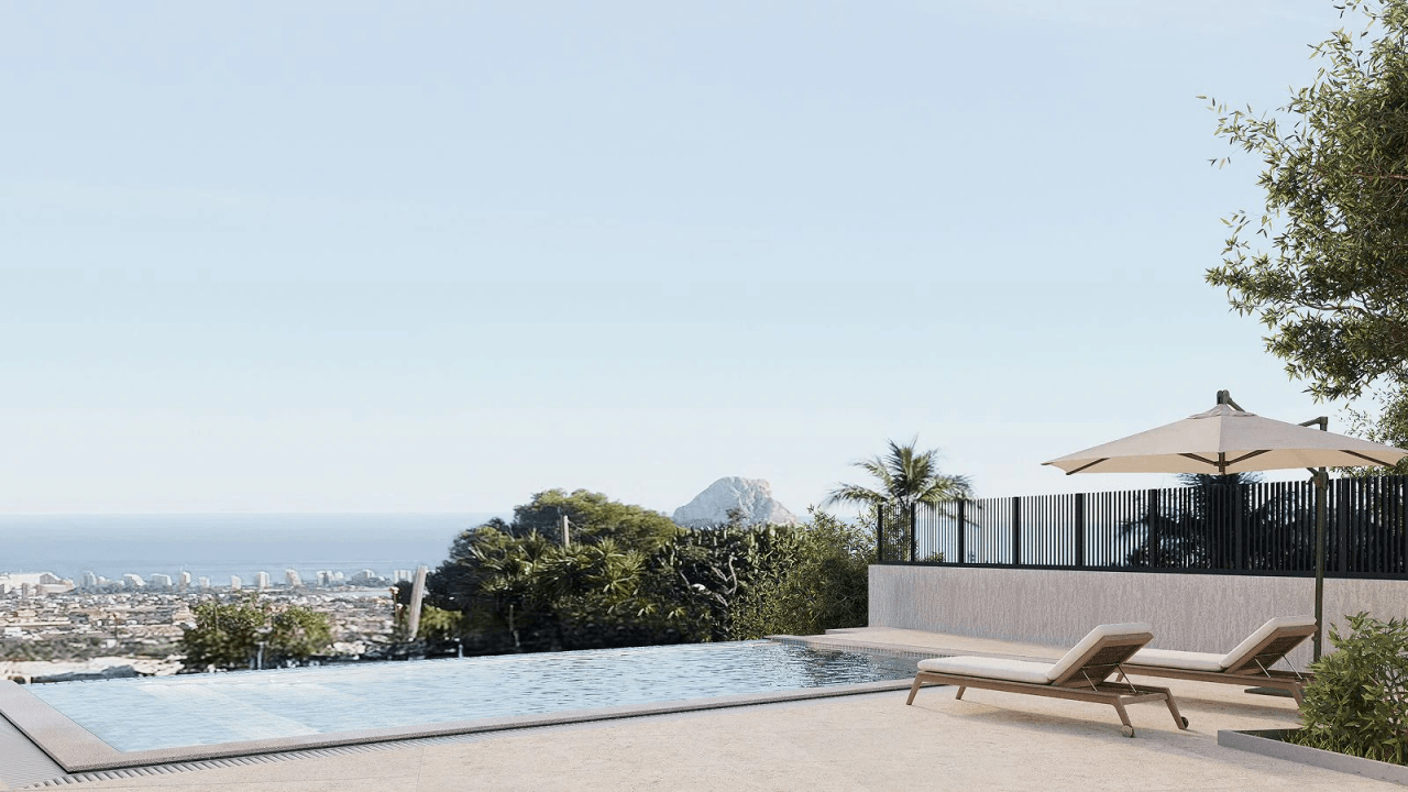 Modern Luxury Villa with Panoramic Sea Views in Calpe
