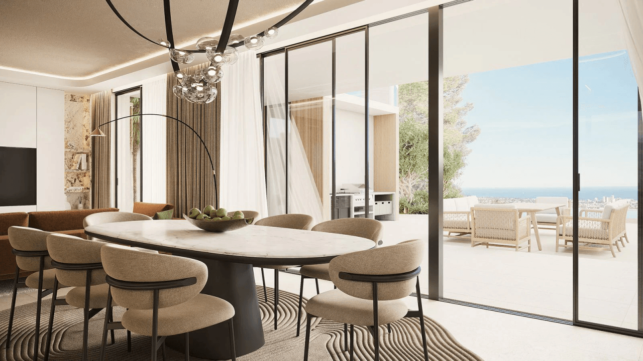 Modern Luxury Villa with Panoramic Sea Views in Calpe