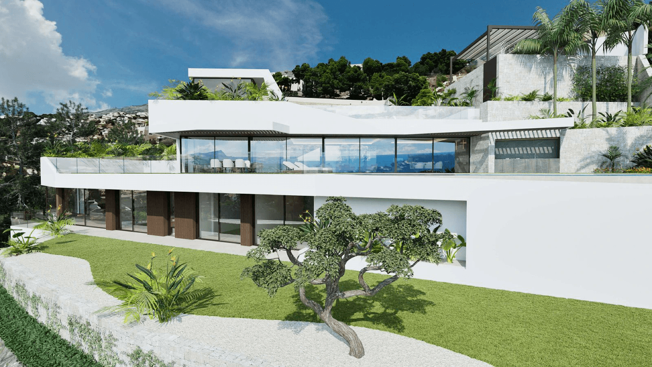 Luxury Villa in Altea Hills with Panoramic Mediterranean Views