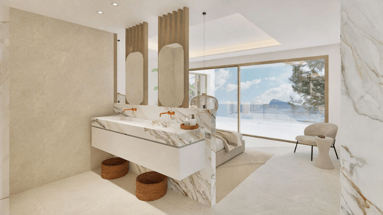 Renovated Front Villa in Altea Hills with Panoramic Sea Views