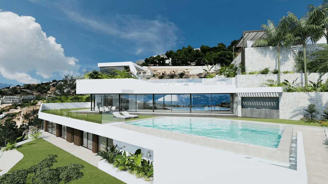 Luxury Villa in Altea Hills with Panoramic Mediterranean Views