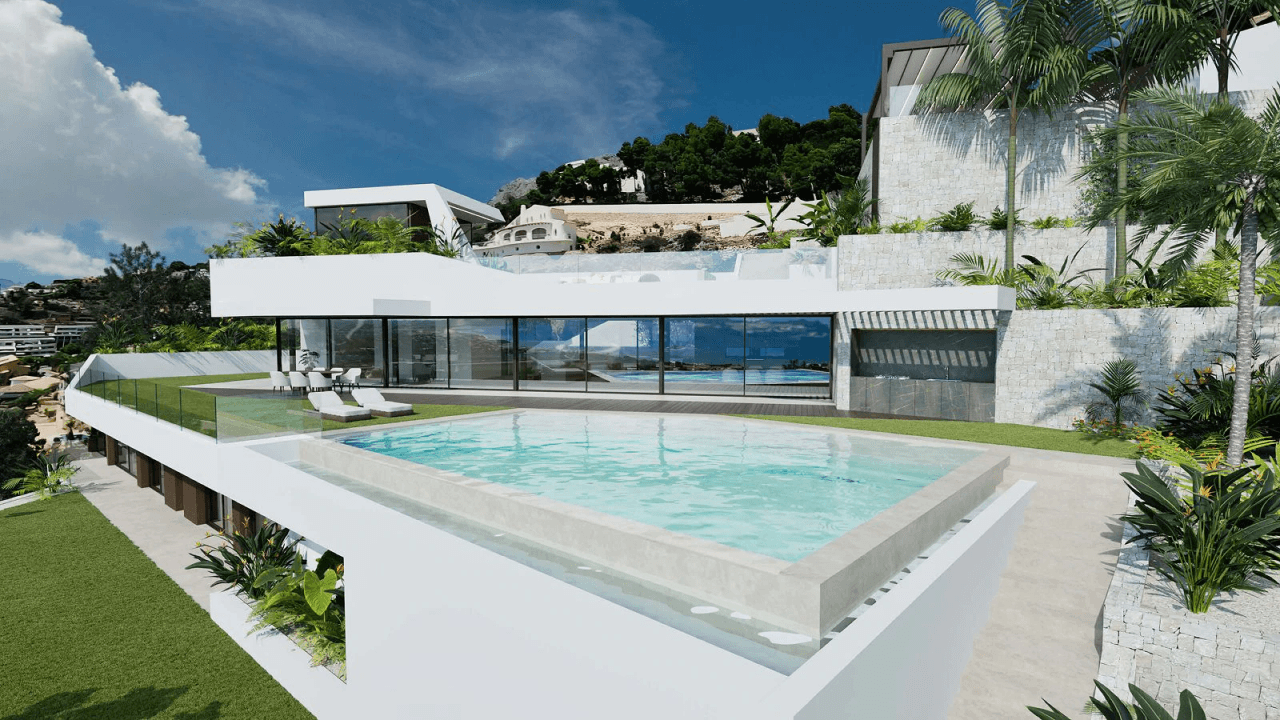 Luxury Villa in Altea Hills with Panoramic Mediterranean Views