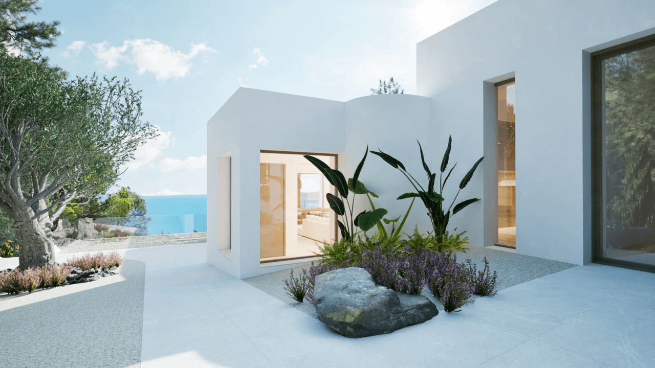 Renovated Front Villa in Altea Hills with Panoramic Sea Views