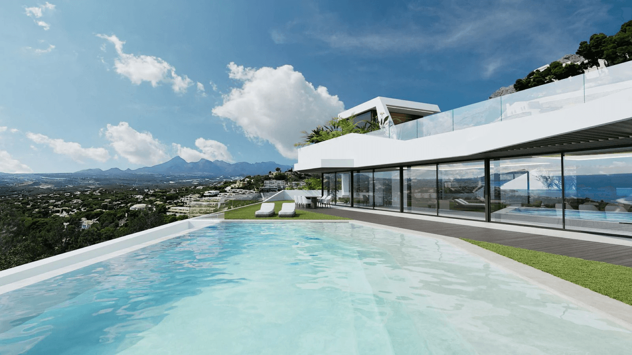 Luxury Villa in Altea Hills with Panoramic Mediterranean Views