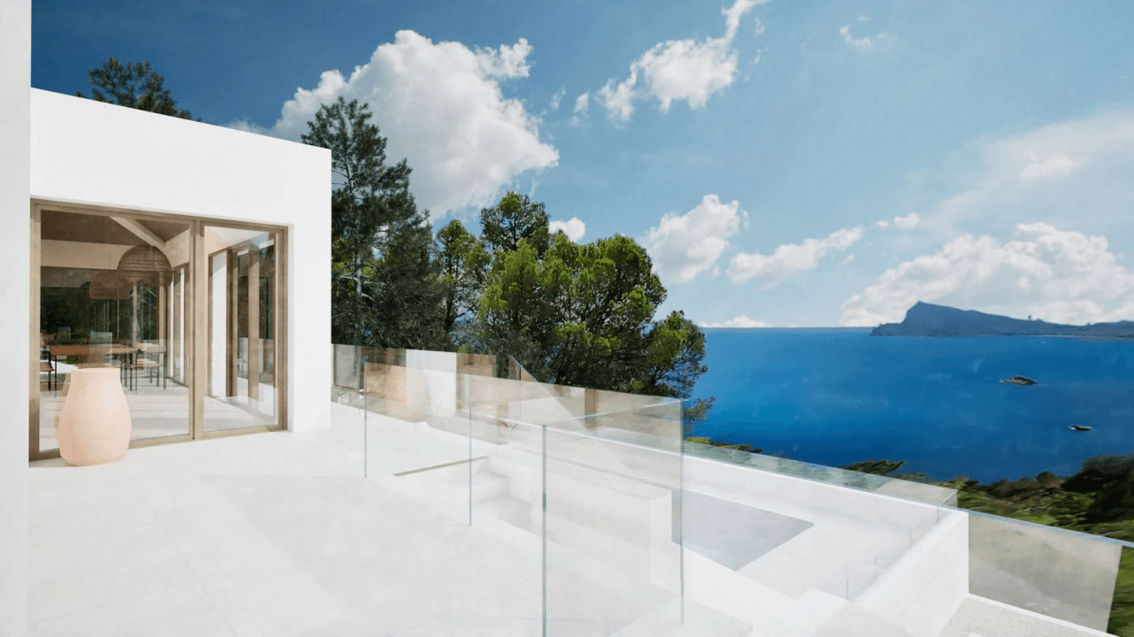 Renovated Front Villa in Altea Hills with Panoramic Sea Views
