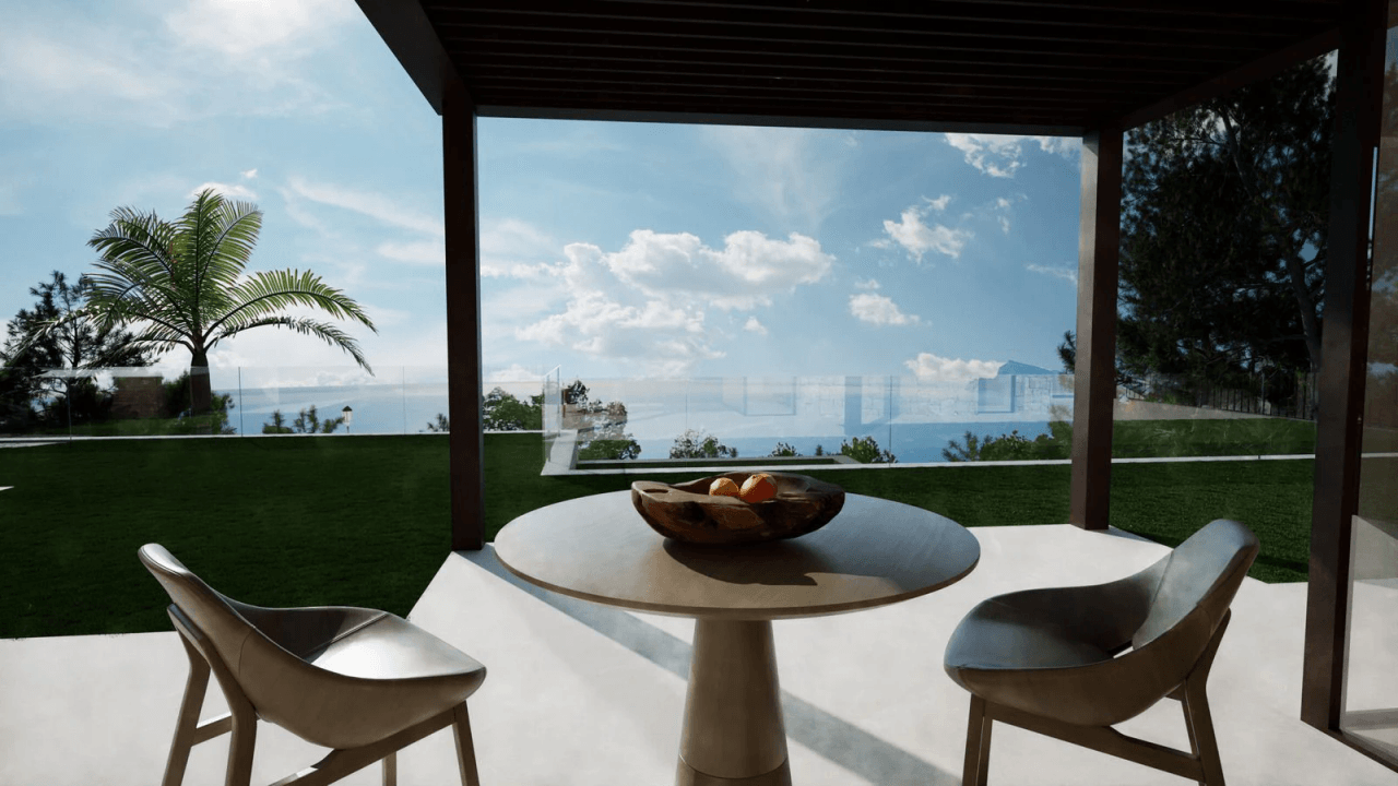 Modern luxury villa with panoramic sea views in exclusive Altea Hills