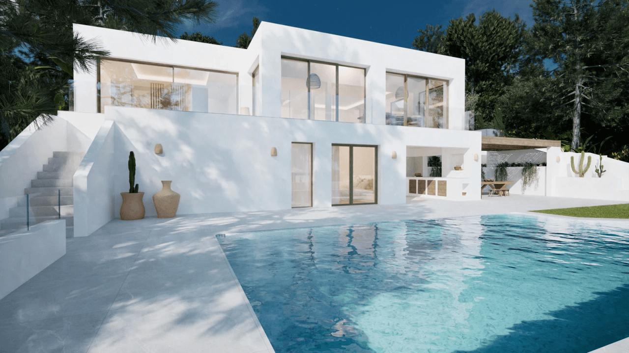 Renovated Front Villa in Altea Hills with Panoramic Sea Views