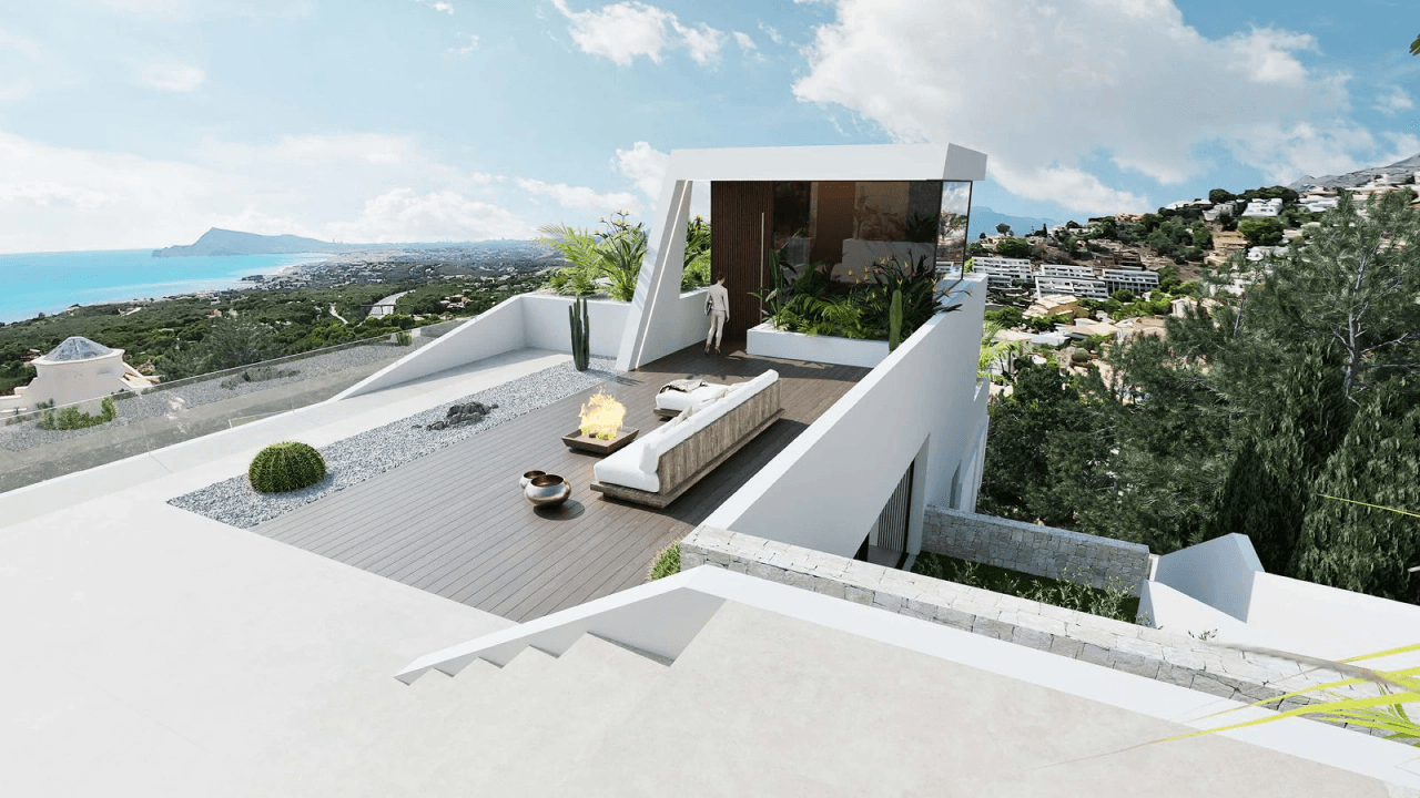 Luxury Villa in Altea Hills with Panoramic Mediterranean Views
