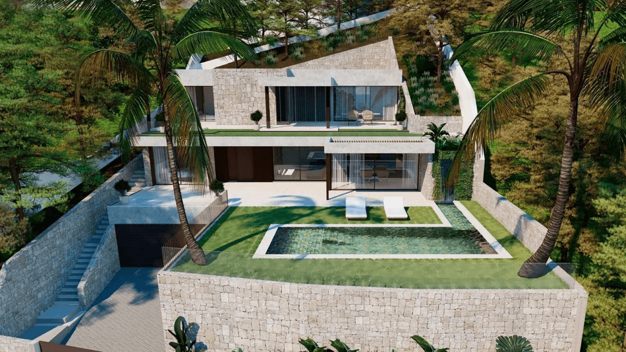 Modern luxury villa with panoramic sea views in exclusive Altea Hills