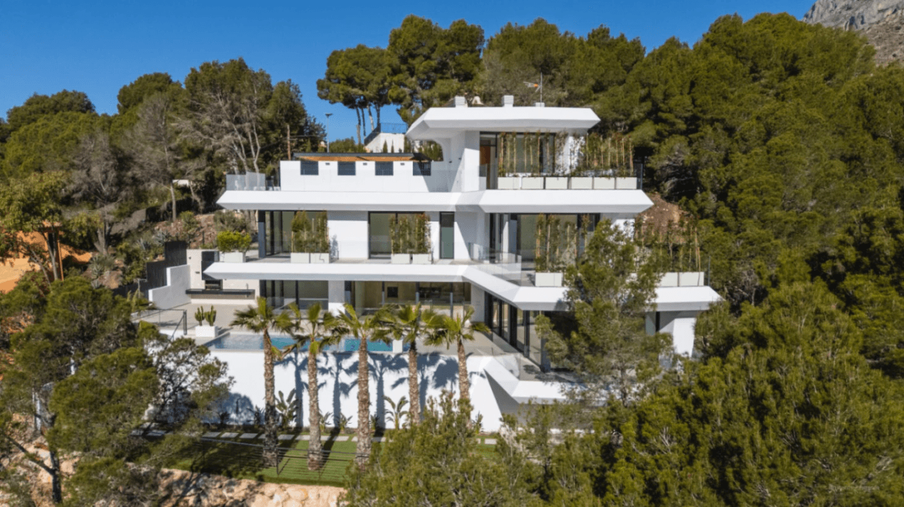 Moderne luksusvilla med havutsikt i Altea | Villa Hannya