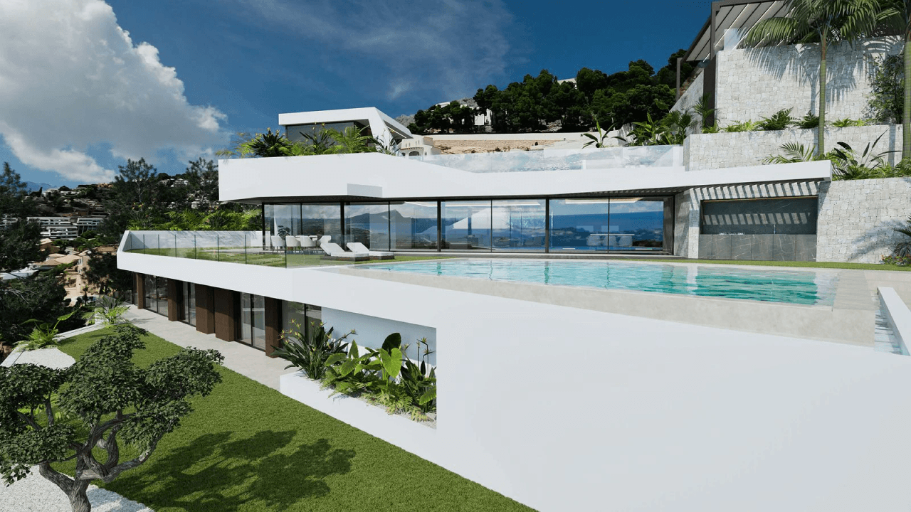 Luxury Villa in Altea Hills with Panoramic Mediterranean Views