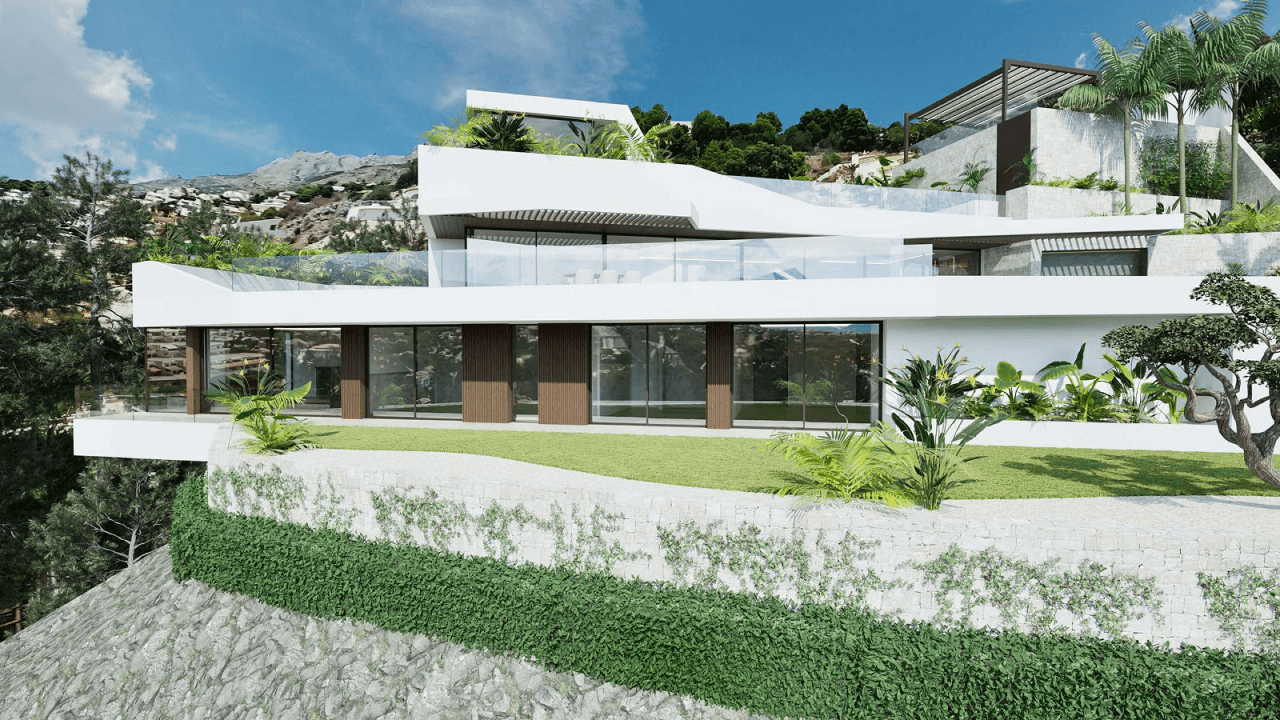 Luxury Villa in Altea Hills with Panoramic Mediterranean Views