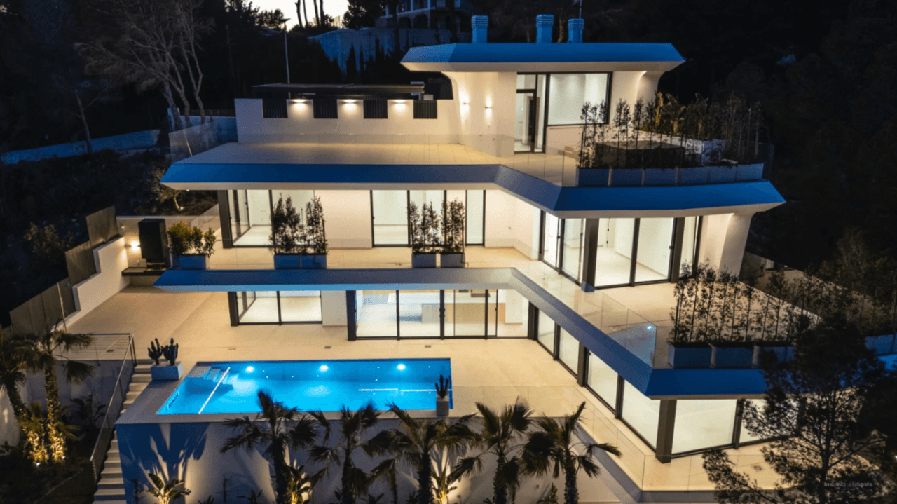 Moderne luksusvilla med havutsikt i Altea | Villa Hannya