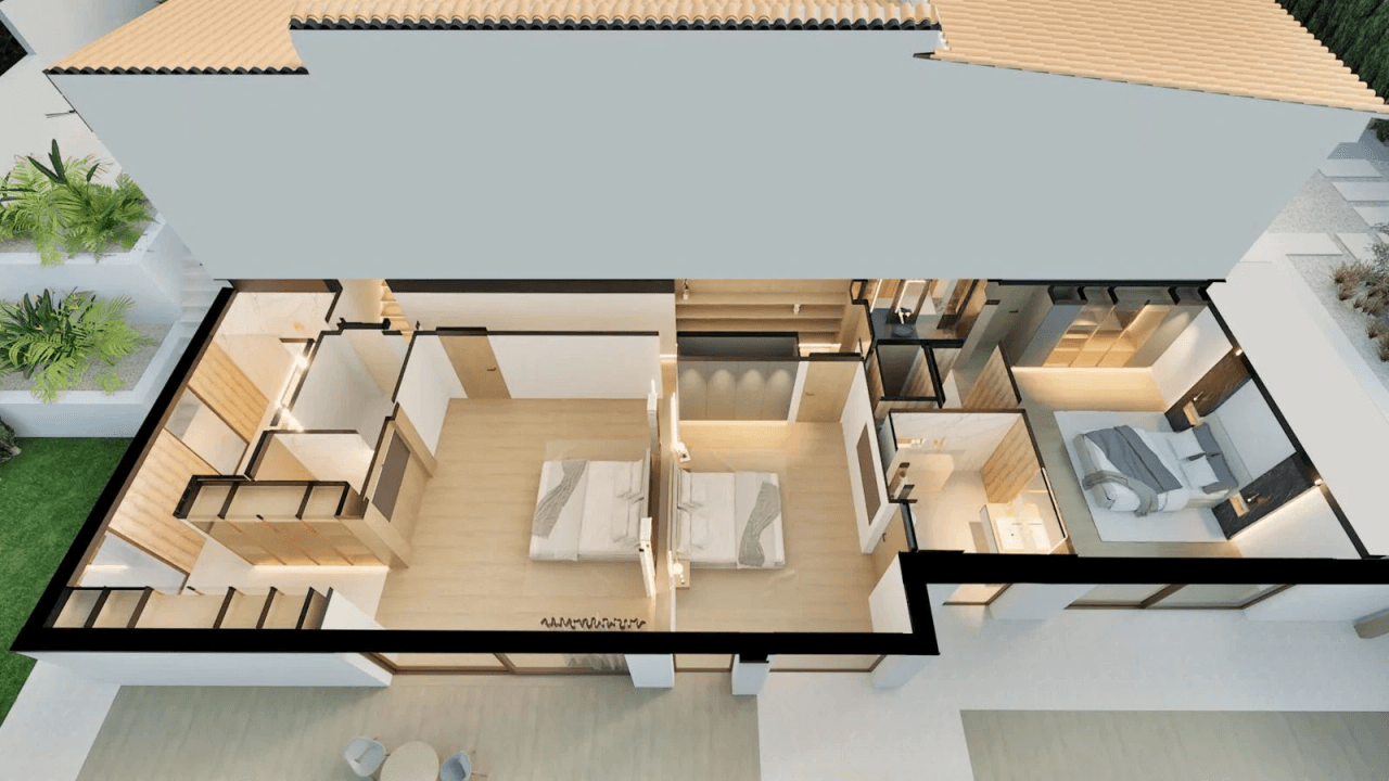 Luxury villa in Altea Golf Club with panoramic views