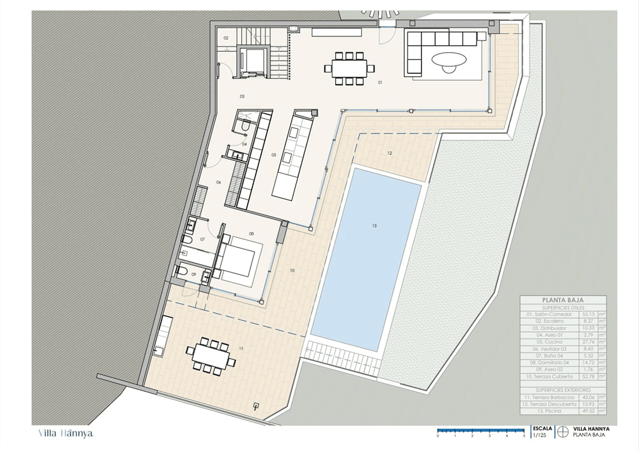 Moderne luksusvilla med havutsikt i Altea | Villa Hannya