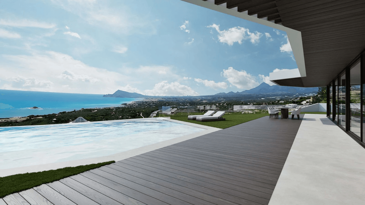 Luxury Villa in Altea Hills with Panoramic Mediterranean Views