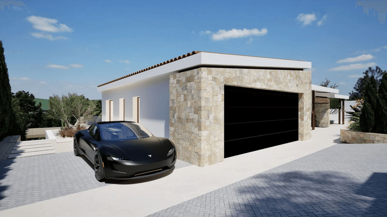 Luxury villa in Altea Golf Club with panoramic views