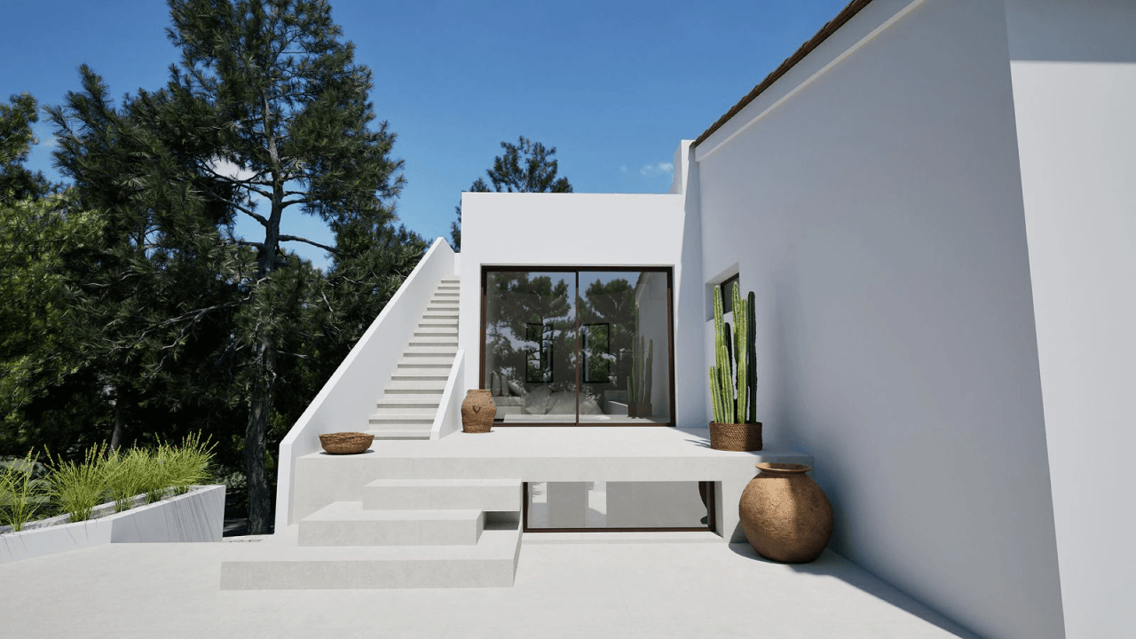 Elegant Villa with Guest Apartment by the Golf Course