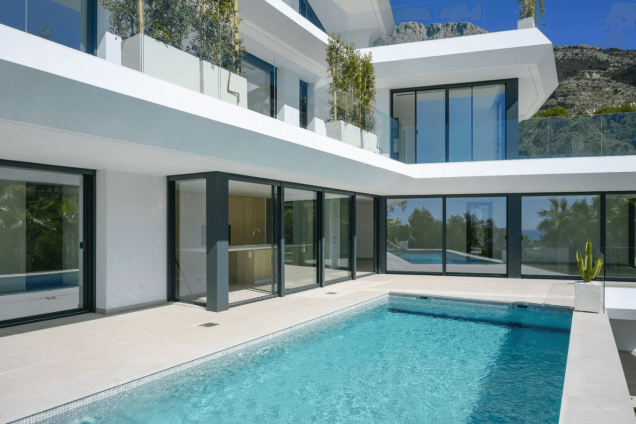 Moderne luksusvilla med havutsikt i Altea | Villa Hannya
