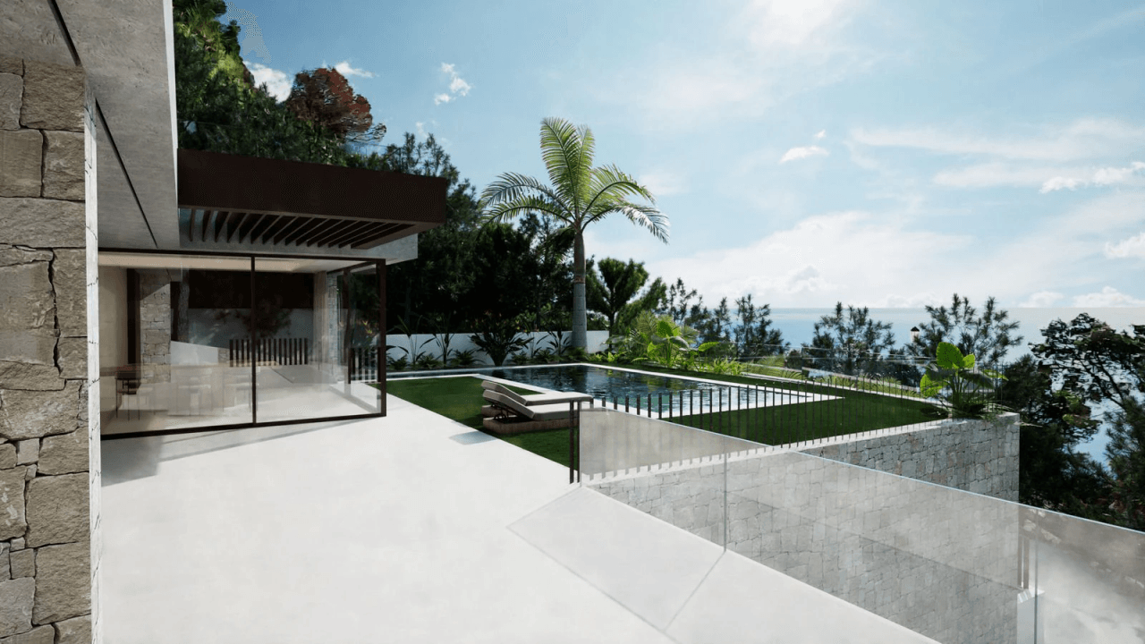 Modern luxury villa with panoramic sea views in exclusive Altea Hills