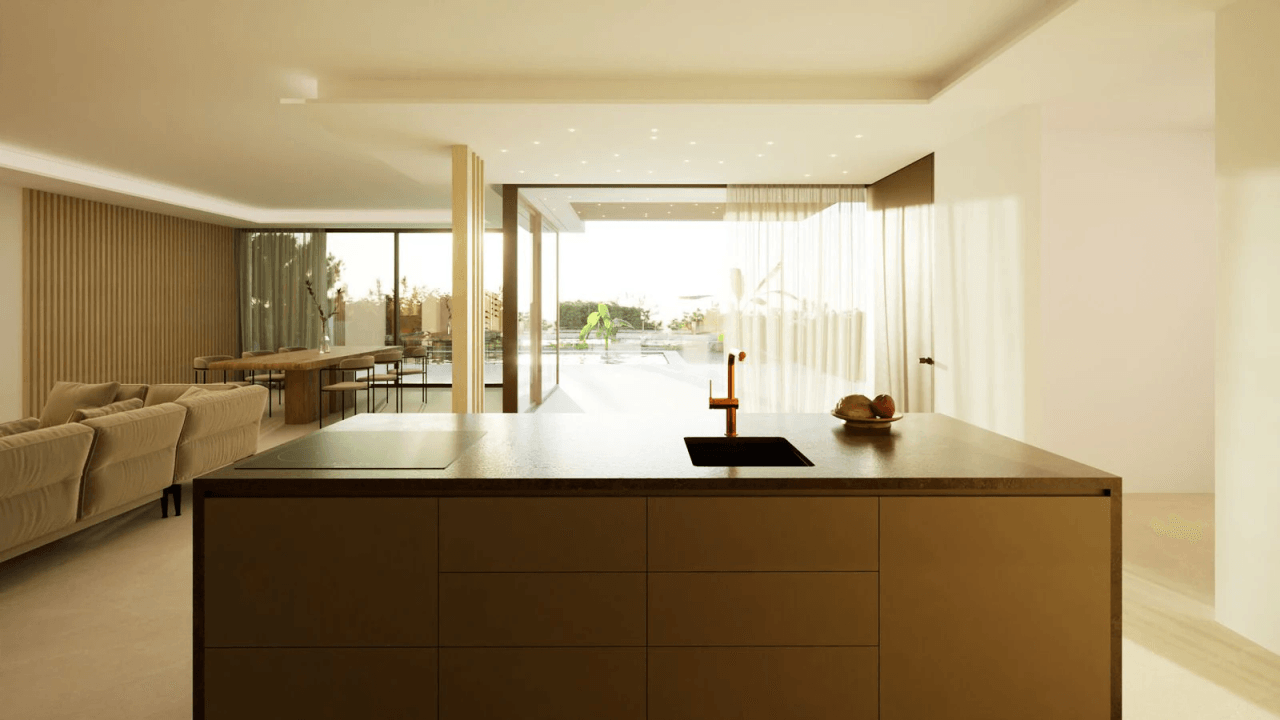 Modern luxury villa with panoramic sea views in exclusive Altea Hills