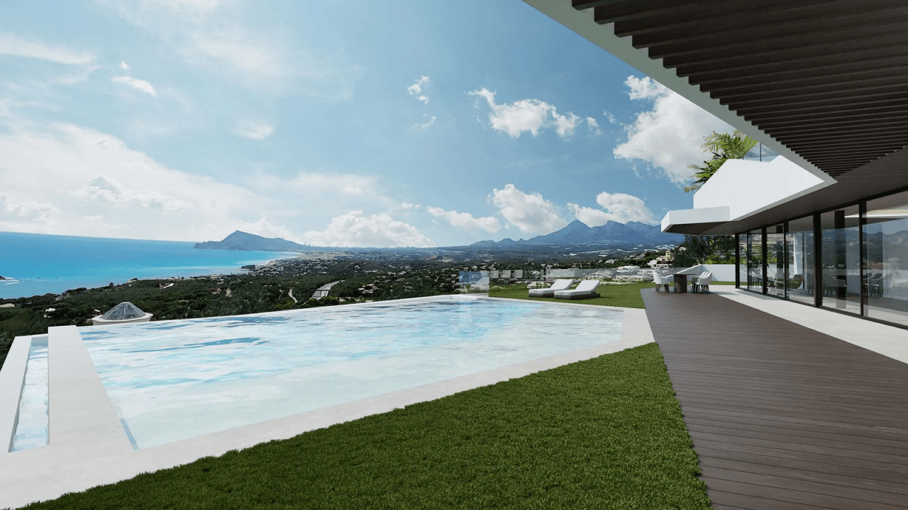 Luxury Villa in Altea Hills with Panoramic Mediterranean Views