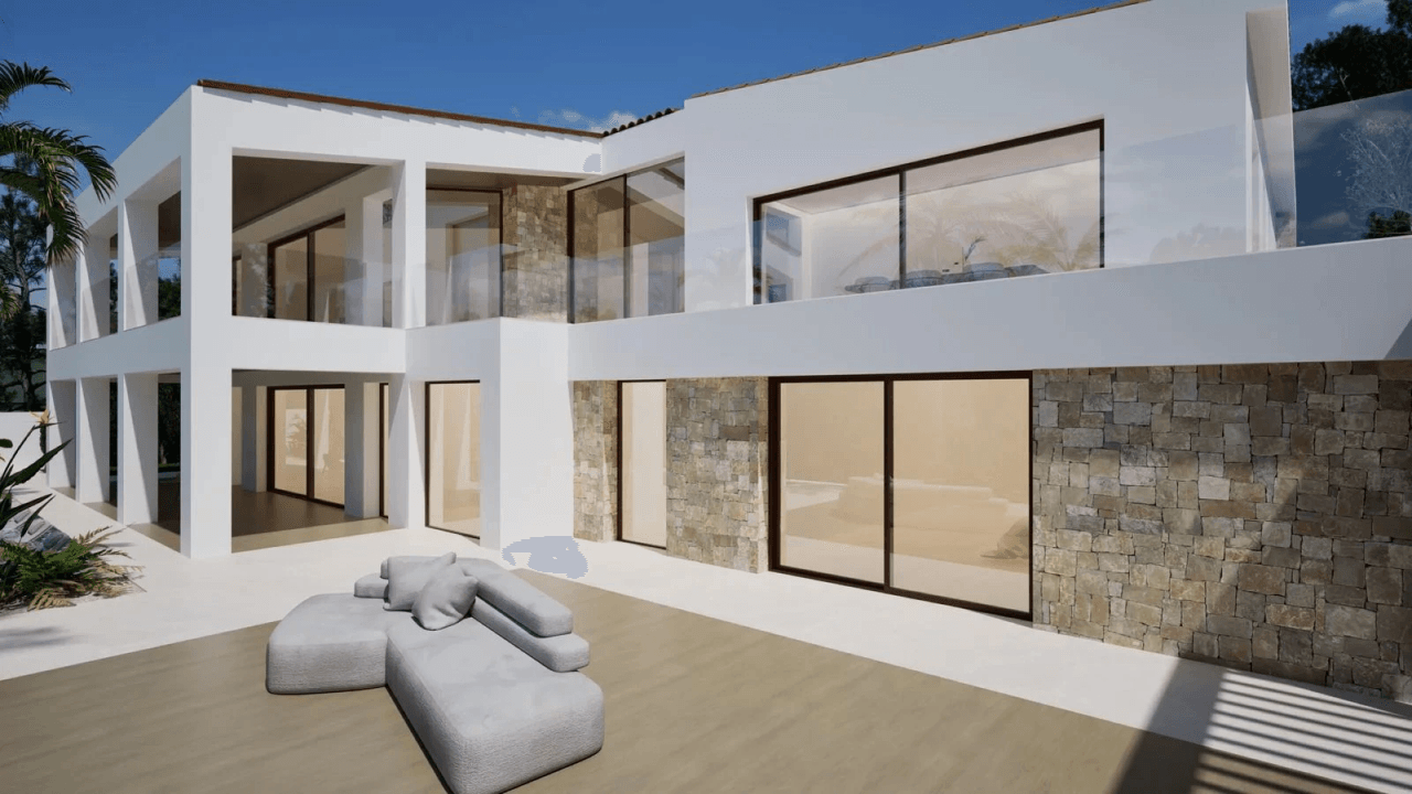 Luxury villa in Altea Golf Club with panoramic views
