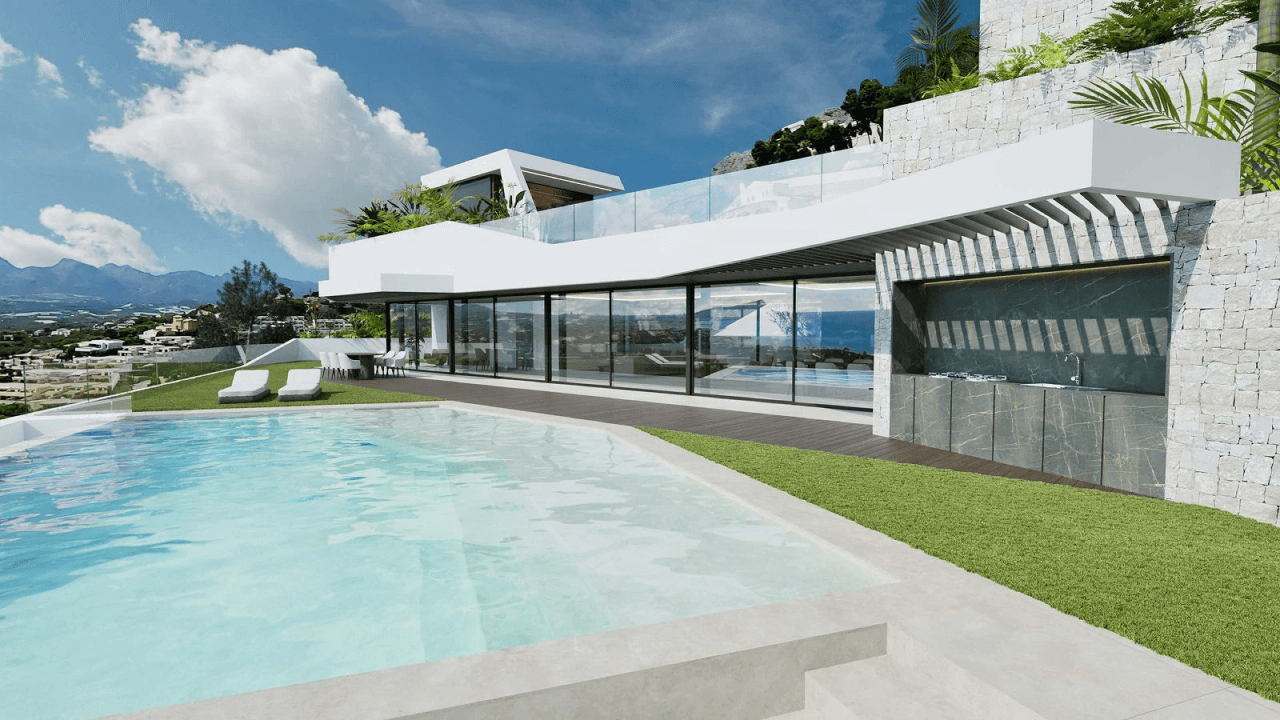 Luxury Villa in Altea Hills with Panoramic Mediterranean Views
