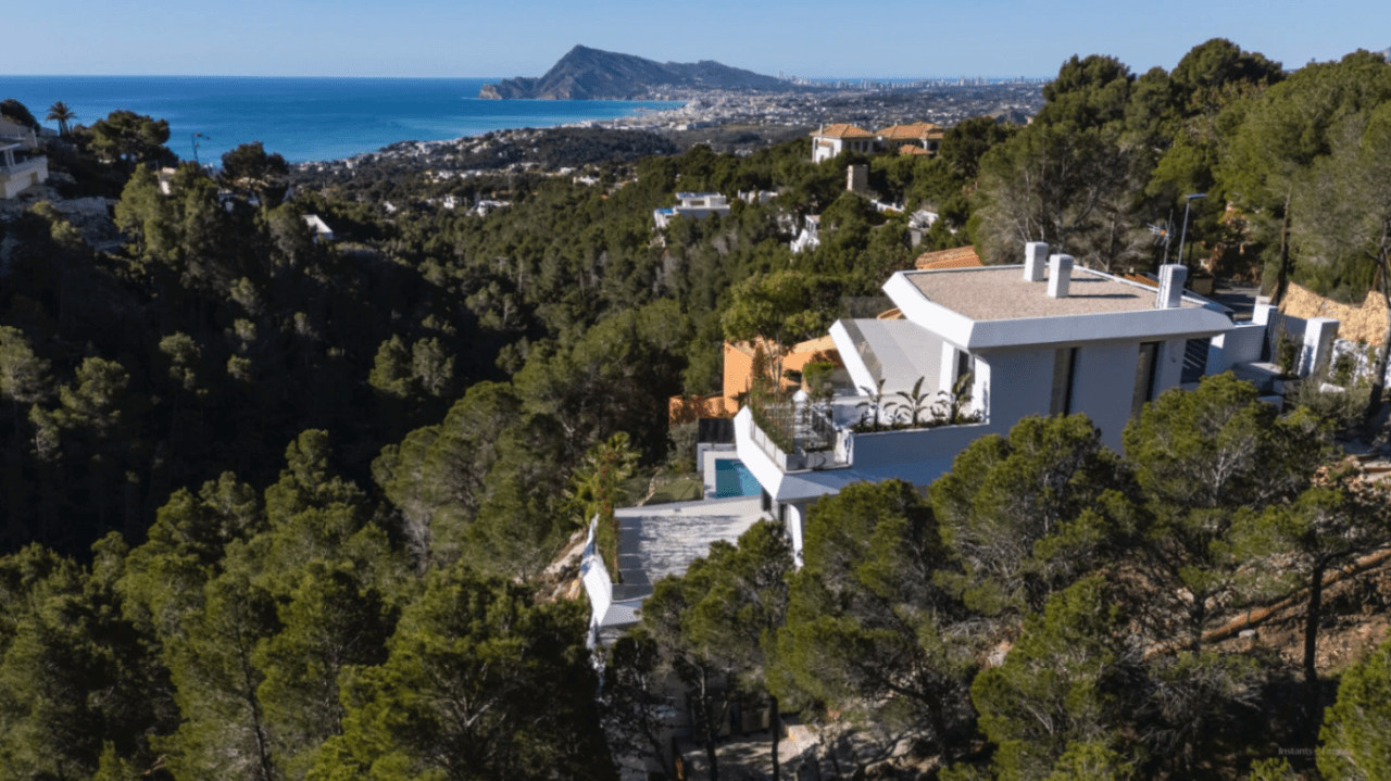Moderne luksusvilla med havutsikt i Altea | Villa Hannya
