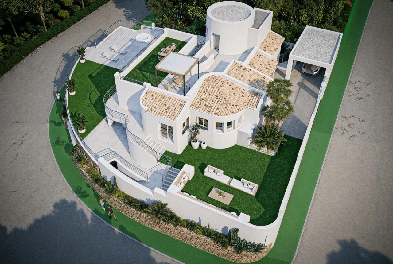 Luxury Mediterranean Villa with Panoramic Sea Views in Altea Hills