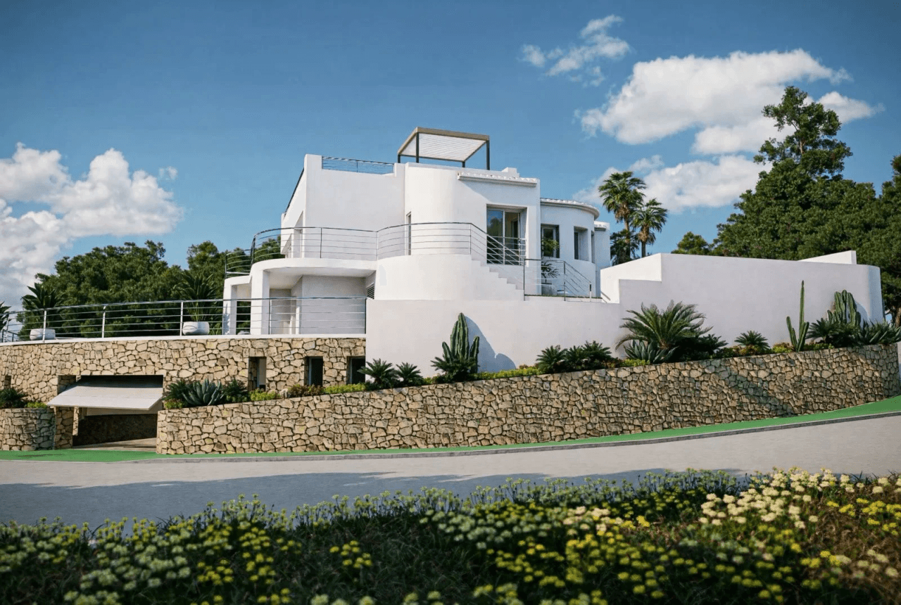 Luxury Mediterranean Villa with Panoramic Sea Views in Altea Hills