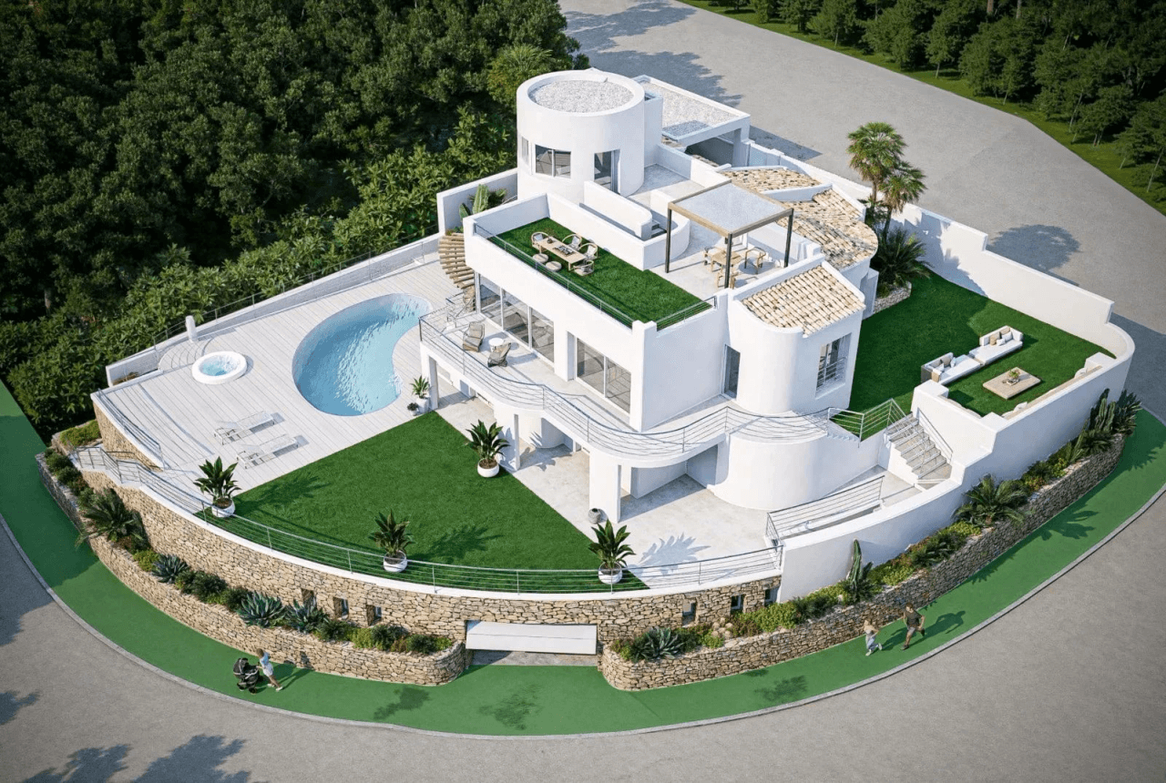 Luxury Mediterranean Villa with Panoramic Sea Views in Altea Hills