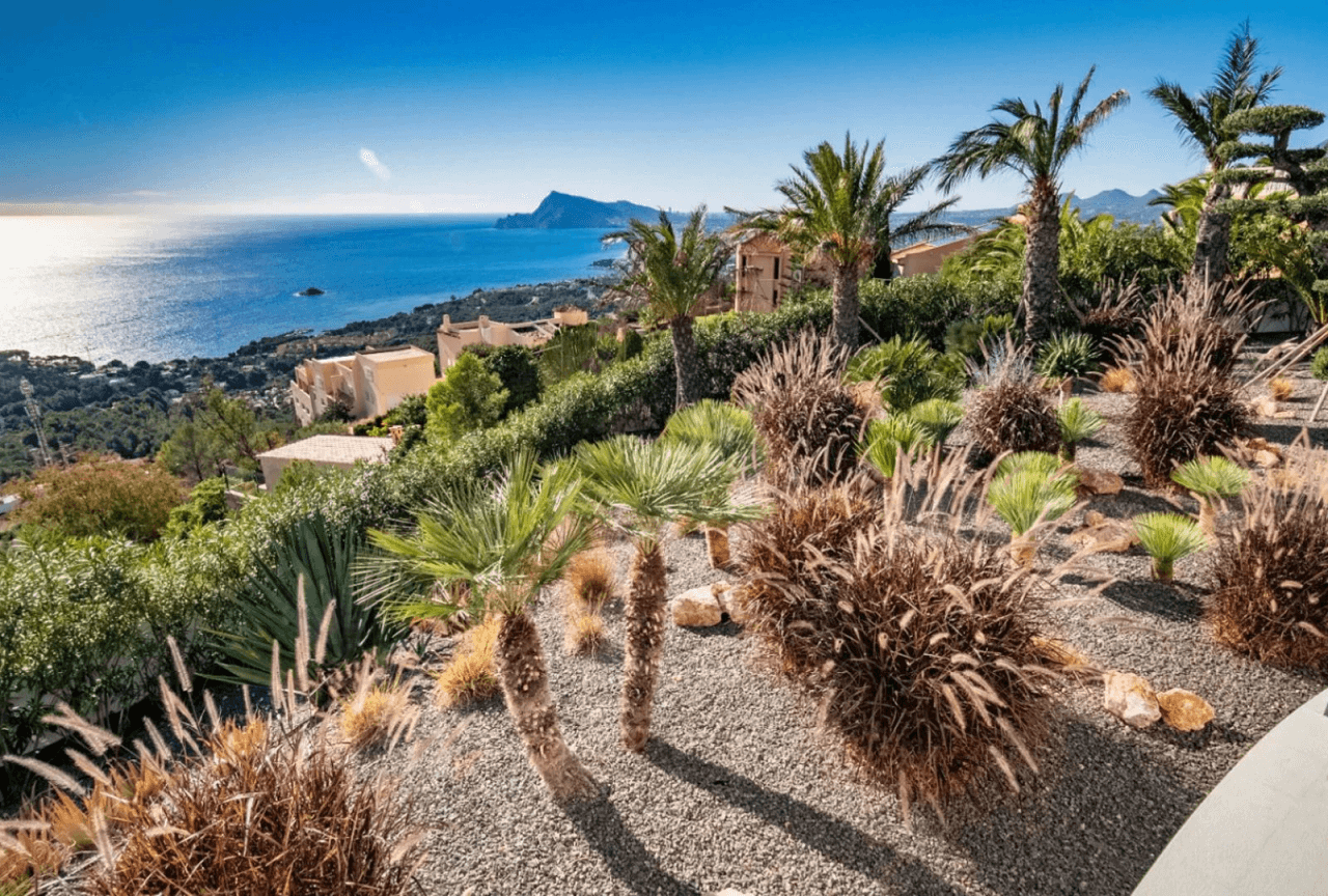 Luksusowa willa rzeźbiarska z panoramicznymi widokami na Morze Śródziemne w Altea Sierra